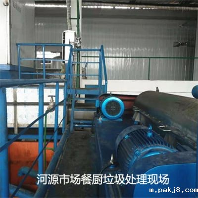 大型餐厨垃圾处理设备现场图